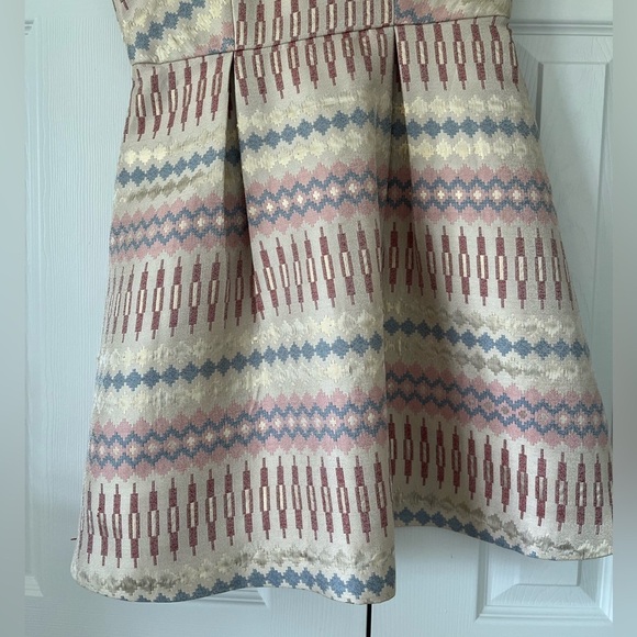 BCBGeneration Canyon Clay Patterned Dress Size 8 - Picture 5 of 9